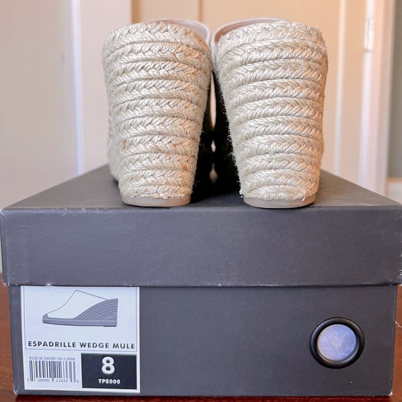 EUC Banana Republic Espadrille Wedge Mule - Picture 3 of 8